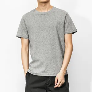 wholesale mens plain blank tshirt 100% cotton round neck t shirt