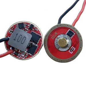 Carte de commande UVC Buck de 22 mm |   Entrée 3.7V-4.2V, sortie 6V 700mA |   Compatible avec les LED 5W 255/275/295/310/340nm |   <span class=keywords><strong>2</strong></span> lampes LED au lithium - Product Image 2