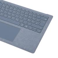 Claviers de remplacement pour ordinateur portable Microsoft Surface Laptop 4 13,5 pouces, clavier britannique/allemand avec coque C / pavé tactile
