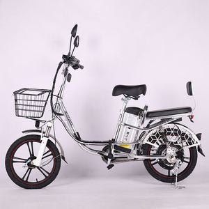 Vélo Électrique Urbain Biske, Tricycle à Moteur 48V 350W, Pneus de 20 Pouces, Vélo Cargo Électrique Chinois pour Enfants à Siège Arrière - Product Image 2