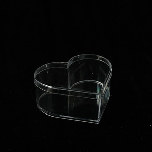 Boîte de rangement de bureau pour cosmétiques Bijoux en acrylique transparent en cristal <span class=keywords><strong>et</strong></span> boîte Ps en forme de cœur pour le <span class=keywords><strong>maquillage</strong></span> des soins de la peau <span class=keywords><strong>et</strong></span> le rangement des sacs en bois - Product Image 6