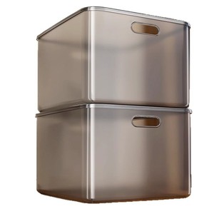 Transparent Plastic Storage <b>Box</b> Rectangle Large Thickened Clothes Organizer Wardrobe Household Toy Snack Container - Product Image 5