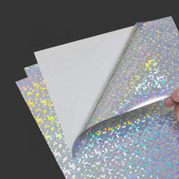 Feuilles de papier autocollant d'étiquettes d'impression a4 Papier autocollant vinyle imprimable à jet d'encre pour imprimante laser