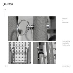 סין יצרן סיטונאי מודרני סגנון נייד לבן פלסטיק בר 80CM גובה מתקפל שולחן - Product Image 3