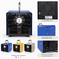 Générateur d'ozone portable mini, directement de l'usine, purificateur d'air avec minuterie 0-180 min, adaptateur secteur 12V pour voiture, purificateur d'air pour voiture