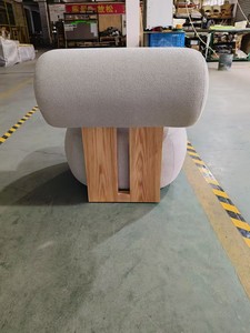 İskandinav tasarım katı ahşap döşeme eğlence rahat sandalye kanepe salonu teddy accent sandalye oturma odası iç<span class=keywords><strong>in</strong></span> modern tek tembel sandalye - Product Image 4
