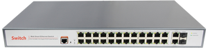 Switch géré 24 ports Fast Ethernet + 2 ports Gigabit - Product Image 4