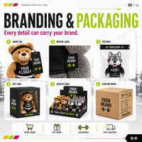 Boneka Plush Studio Yoga dan Pilates Custom, Maskot Hewan Ramah Lingkungan untuk Hadiah Retail dan Member, OEM ODM, MOQ Rendah