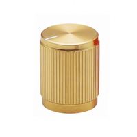 Bouton de potentiomètre linéaire moleté en aluminium CNC 12,5x15,5 mm, modèle AK-125155-6-GD, OEM pour contrôle du volume audio d'amplificateur DAC