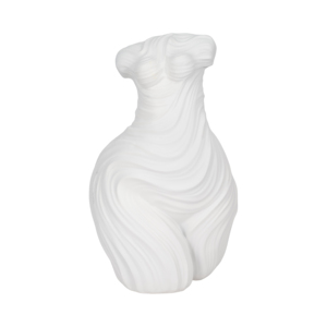 Scultura Decorativa in Poliresina a Forma di Torso Scanalato per Casa, Ufficio, Soggiorno, Bagno, Tavolino da Caffè - Product Image 2
