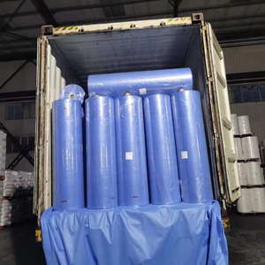 قماش غير منسوج عالي الجودة مضاد للكهرباء الساكنة ومقاوم للماء 35 جرام/متر مربع 45 جرام/متر مربع <span class=keywords><strong>SMS</strong></span> SMMS SMMSS لملاءات الأسرة الطبية - Product Image 1