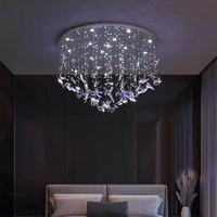 Plafonnier LED moderne en cristal, élégant lustre papillon pour escalier, appartement, villa, duplex