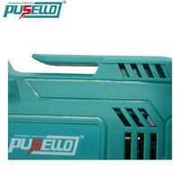 Perceuse à percussion professionnelle PUSELLO 550W, électrique filaire, vitesse variable, 10mm, OEM disponible pour la rénovation et la construction