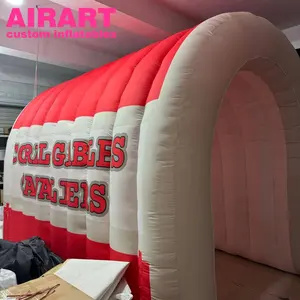 Support Customization Inflatable Tunnel,Inflatable Football Tunnel,Inflatable Entrance Tunnel For Sports Events