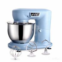 Mixeurs électriques professionnels 1000W Bol en acier inoxydable de 4L Machine de cuisine Batteur sur socle pour la pâtisserie Pétrissage Fouettage