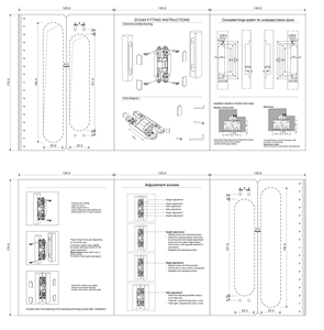 Bisagra oculta <span class=keywords><strong>de</strong></span> puerta resistente ajustable 3D <span class=keywords><strong>de</strong></span> gran oferta DIVINE <span class=keywords><strong>para</strong></span> puerta <span class=keywords><strong>de</strong></span> <span class=keywords><strong>madera</strong></span> - Product Image 5
