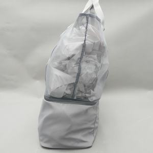 Sac de voyage fourre-tout extensible, organisateur de bagages, sac de plage en maille, sac à main léger et pliable, sac de voyage de grande capacité - Product Image 3