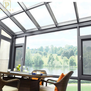 <span class=keywords><strong>Puente</strong></span> roto <span class=keywords><strong>Rotura</strong></span> térmica Ventana <span class=keywords><strong>de</strong></span> aluminio abatible <span class=keywords><strong>de</strong></span> vidrio templado Doble - Product Image 3