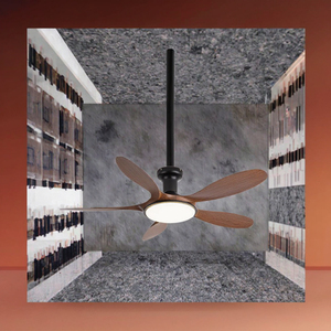 Ventilador de Techo de Perfil Bajo con LED de 6 Velocidades y Temporizador Inteligente, con Control Remoto F288, Moderno para Sala de Estar, Instalación en Proyectos - Product Image 3