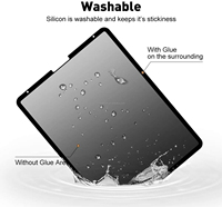 Installation facile Anti-espion 360 degrés 4 voies magnétique protecteur d'écran de confidentialité pour iPad Pro 11"