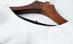 FMY50581 Abito Elegante Formale Aderente con Spacchi - Design di Alta Gamma, Abito Estivo <span class=keywords><strong>da</strong></span> Donna con Contrasto di Colore in Tonalità Caramella - Product Image 3