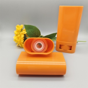 Emballage de bâton cosmétique vide de 75g pour l'emballage de bâton ovale de maquillage <span class=keywords><strong>en</strong></span> plastique PP de crème <span class=keywords><strong>solaire</strong></span> Protetor de bâton - Product Image 2