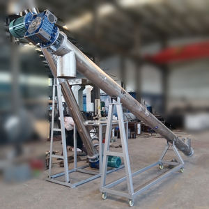 Máquina transportadora de tornillo vertical de grano de tubo transportador de tornillo sinfín de acero inoxidable de alta calidad - Product Image 5