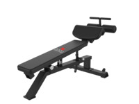FEIFANHONGYU Bangku Angkat Beban yang Dapat Disesuaikan, Bangku Sit Up Multi Posisi dengan Roller Kaki, Rangka Baja Tugas Berat, Bangku Angkat Beban Dumbbell
