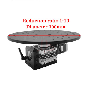 Plateforme de travail rotative à axe circulaire LY-JD300 avec commande motorisée pour machine de marquage et de gravure laser - Product Image 5