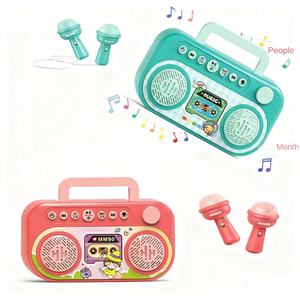 Altavoz de Karaoke para Niños Yuglow con Micrófonos Dobles, Juguete de Audio Musical Educativo para Interiores - Product Image 2