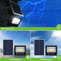 Projecteur Solaire LED Extérieur à Télécommande, Gradation Infinie, Étanche IP67, 50W 100W 200W 500W 800W 1000W