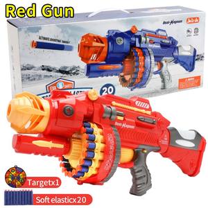 Pistola de Juguete de Plástico Transfronteriza, Eléctrica, de Ráfaga, Tipo Revólver, Arma de Asalto, Regalo de Cumpleaños Unisex para Niños de 8 a 13 Años - Product Image 3