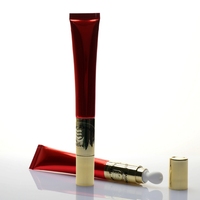 Prix de gros 5 ml 10 ml de luxe mini personnalisé rouge imprimé logo vide brillant à lèvres baume à lèvres brillant à presser emballage en tube souple en plastique