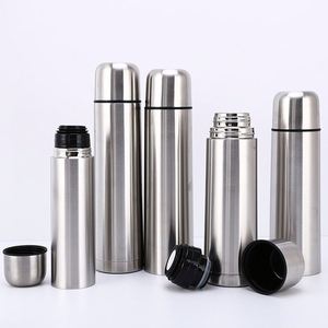 High Quality Stainless Steel Bullet Vacuum Flask with Thermal Insulation BPA Free <b>Large</b> Tumbler for Business <b>Gifts</b> Water Cup - Product Image 1