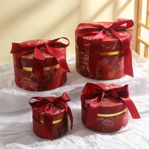 Caja de Dulces 2024, Caja Cilíndrica para Regalo de Dama de Honor, Regalo de San Valentín, Cumpleaños, Boda, con Cinta - Product Image 4