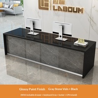 Comptoir de bar mobile, minimaliste et moderne, pour magasin de vêtements, salon de thé, salon de beauté, caisse enregistreuse