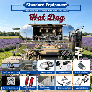 <span class=keywords><strong>Mini</strong></span> camion de restauration personnalisé, remorque à chevaux, remorque à pizza, remorque à <span class=keywords><strong>hot</strong></span>-dogs, remorque à hamburgers, camion de restauration mobile avec équipement de cuisine complet - Product Image 5