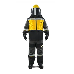 Vêtements de lutte contre l'incendie EN469 NFPA Aramid Nomex costume de pompier uniforme de pompiers