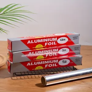 Lebensmittelsicher schwerlast Haushalt Aluminiumfolienrolle zum Grillen Backen Braten