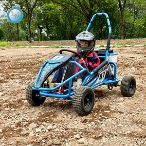 Véhicule tout-terrain électrique monoplace en gros d'usine, charge maximale 100 kg, batterie au plomb 48V20Ah, type Go Kart - Product Image 6
