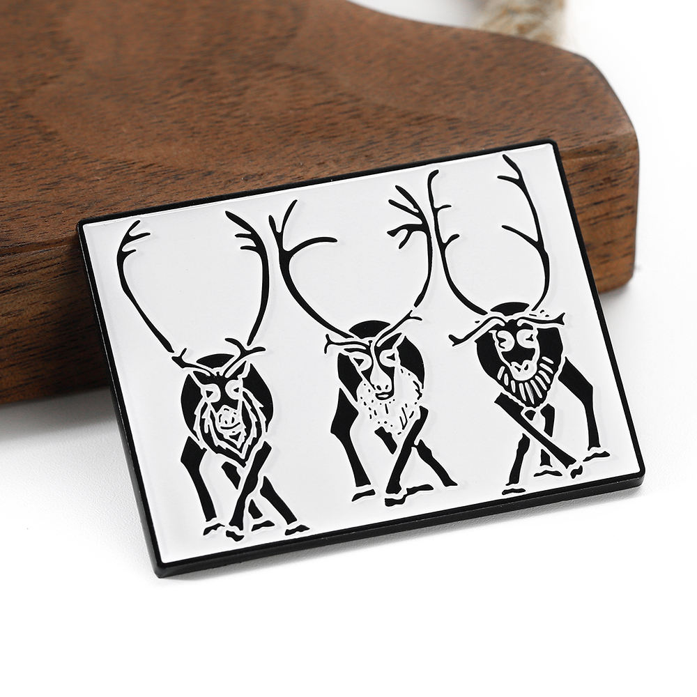 enamel fridge magnet