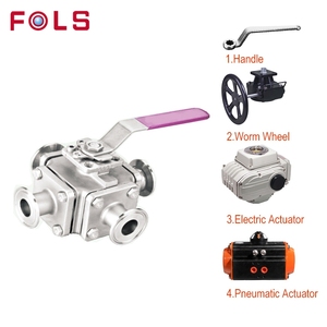 Válvula de Bola de Acero Fundido de 4 Vías para Tuberías - Product Image 3