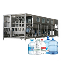 Machine de remplissage automatique électrique pour eau en fût et en bidon, pour emballages alimentaires en plastique/verre/métal, capacité de 5 gallons