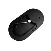 Luminaire LED étanche pour plafond et mur, rond ou ovale, résistant à l'humidité, pour salle de bain, balcon, couloir