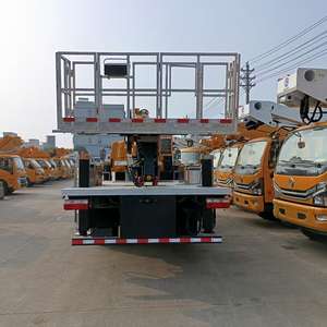 Camion de travail aérien <span class=keywords><strong>mobile</strong></span> CLW 21m avec 4 stabilisateurs hydrauliques, moteur diesel EURO 5 <150ch, transmission manuelle, élévateur haute altitude pour - Product Image 6