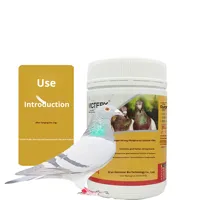 Pilules Super Phosphore Calcium pour Pigeons Jeunes de Luxe - Complément de Soin et d'Adaptation 450 Pilules/Flacon