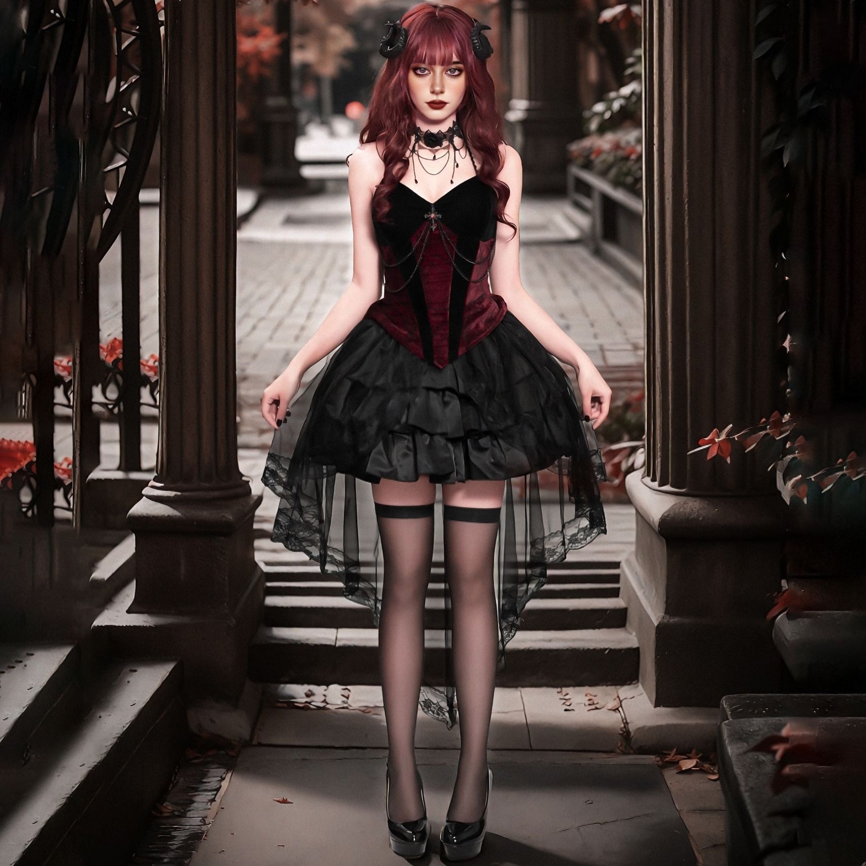 falling leaves dress Fallen Angel Adult Plus Costume with Dress, Wings & Halo