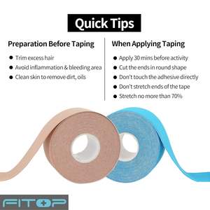 <span class=keywords><strong>Cinta</strong></span> Deportiva Elástica <span class=keywords><strong>de</strong></span> Mezcla <span class=keywords><strong>de</strong></span> Algodón Beige Xingda, 4 Rollos, 5m, Sin Látex, Kinesiología, Fisioterapia para Atletas, Soporte para <span class=keywords><strong>Rodilla</strong></span>/Músculos, Alivio del <span class=keywords><strong>Dolor</strong></span> - Product Image 3