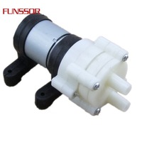Pompe à eau à diaphragme 385 DC, micro-pompe haute performance 6-12V pour les infuseurs à thé et les pièces détachées d'appareils électroménagers de petite taille