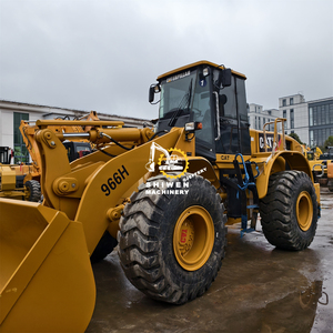 รถตักล้อยาง CAT966H มือสอง พร้อมมอเตอร์ขับเคลื่อน 4 ล้อ บุ้งกี๋ขนาด 4.2 เมตร น้ำหนักใช้งาน 23 ตัน ชั่วโมงการทำงานน้อย ขาย - Product Image 3